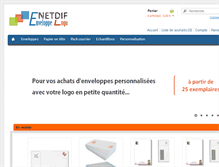 Tablet Screenshot of enveloppelogo.com